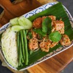 SPICY SALMON HERB SALAD