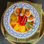 THAI CORN SALAD WITH SALTED EGGS